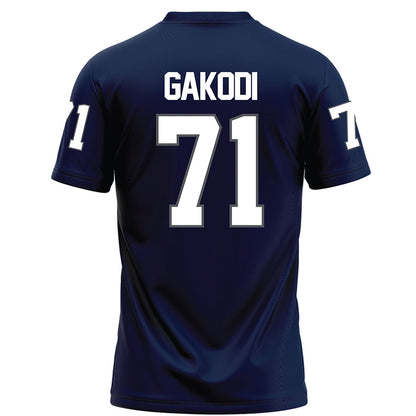 Monmouth - NCAA Football : Moses Gakodi - Blue Football Jersey-1