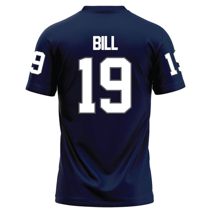 Monmouth - NCAA Football : Owen Bill - Blue Football Jersey-1