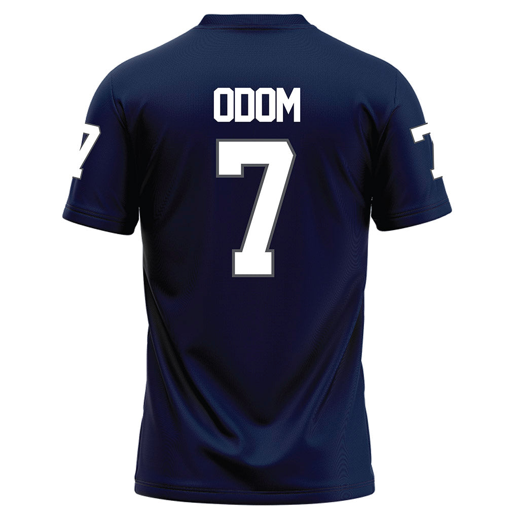 Monmouth - NCAA Football : Alex Odom - Blue Football Jersey-1