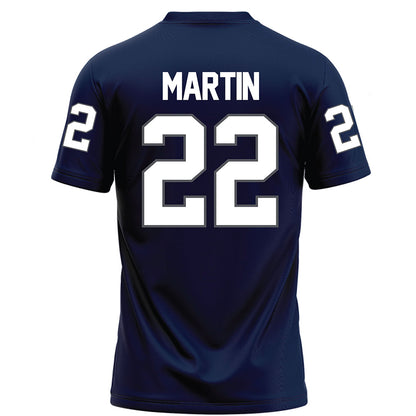 Monmouth - NCAA Football : Ayden Martin - Blue Football Jersey-1