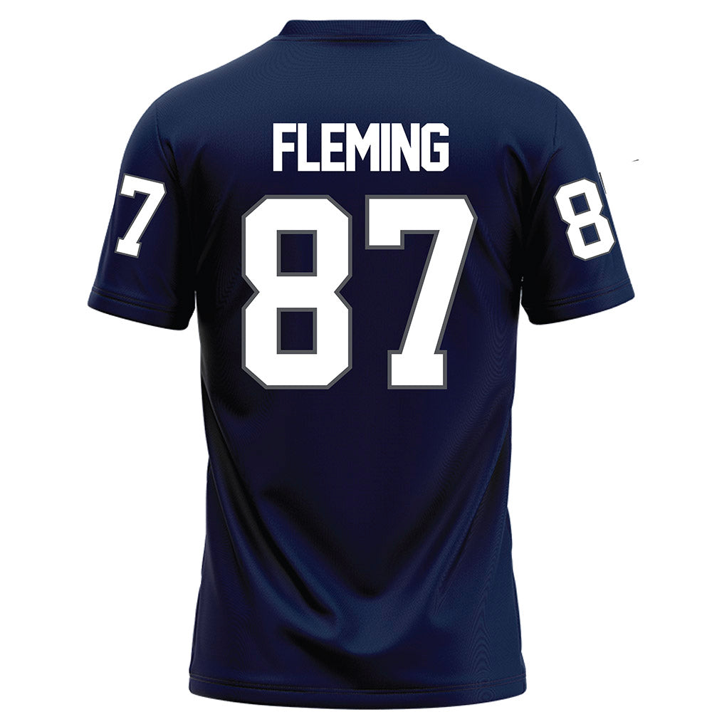 Monmouth - NCAA Football : Sean Fleming - Blue Football Jersey-1