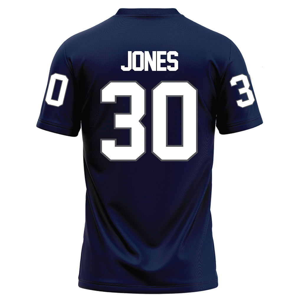 Monmouth - NCAA Football : Jaeden Jones - Blue Football Jersey-1