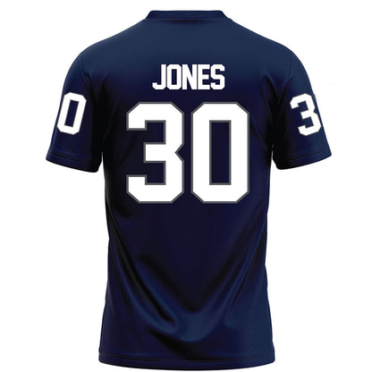 Monmouth - NCAA Football : Jaeden Jones - Blue Football Jersey-1