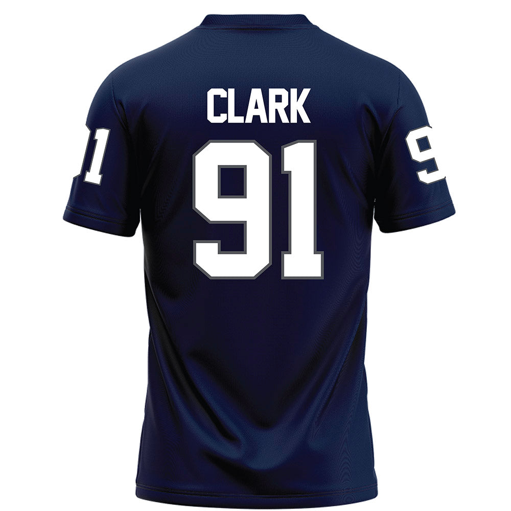 Monmouth - NCAA Football : Matthew Clark - Blue Football Jersey-1