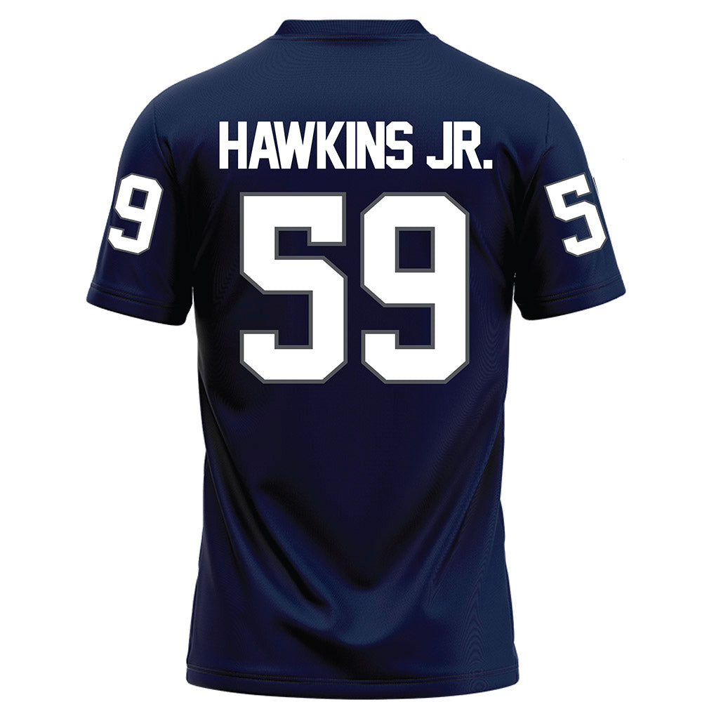 Monmouth - NCAA Football : Adrian Hawkins Jr. - Blue Football Jersey-1