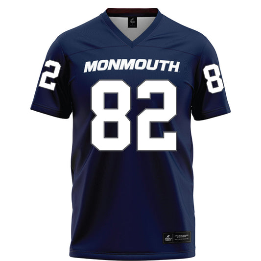 Monmouth - NCAA Football : Chris Kessler - Blue Football Jersey-0