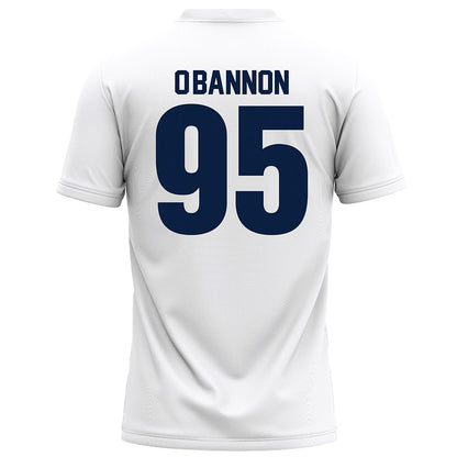 Monmouth - NCAA Football : Justin O'Bannon - White Football Jersey