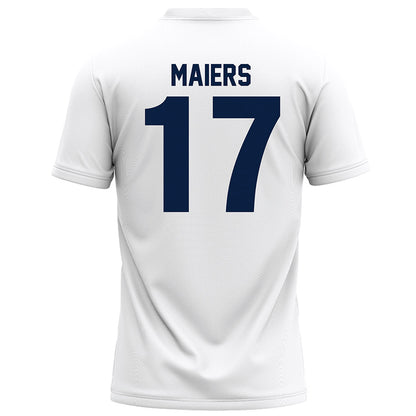 Monmouth - NCAA Football : Nate Maiers - White Football Jersey