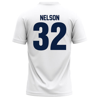 Monmouth - NCAA Football : Rodney Nelson - White Football Jersey