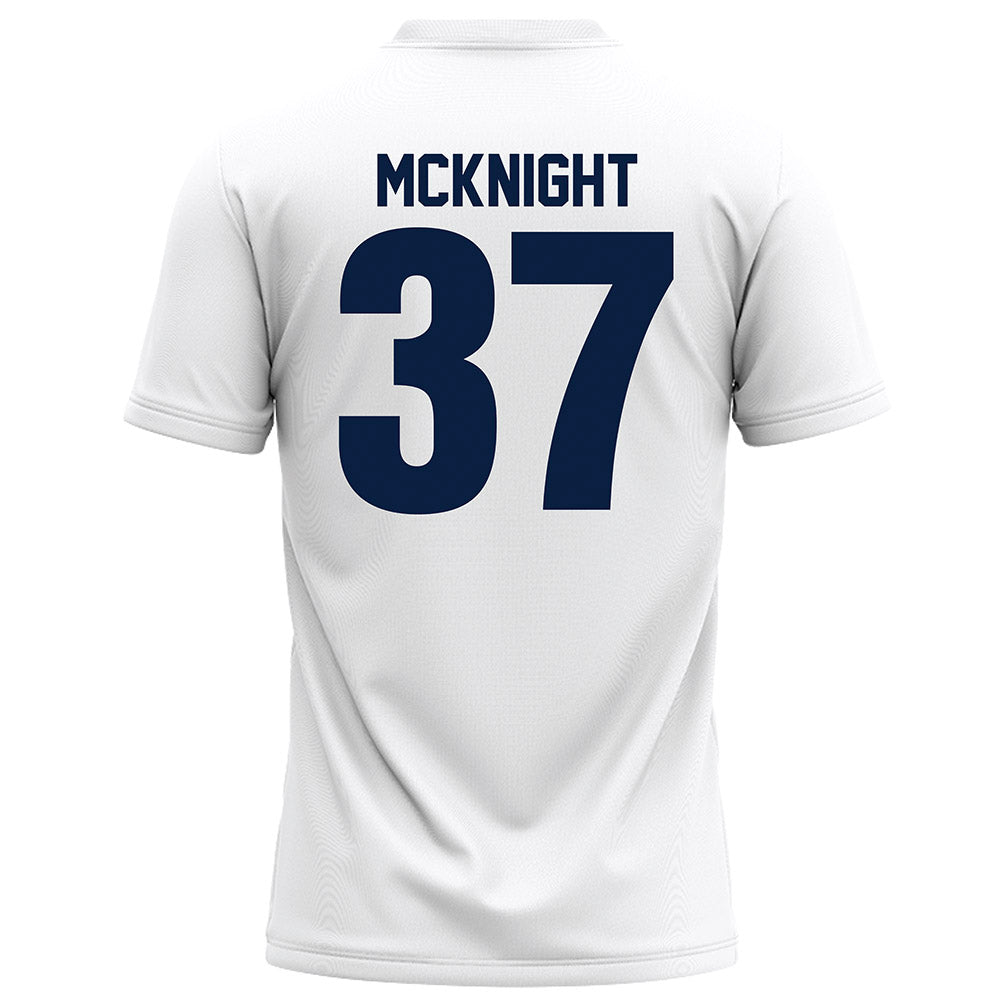 Monmouth - NCAA Football : Kadeem McKnight - White Football Jersey