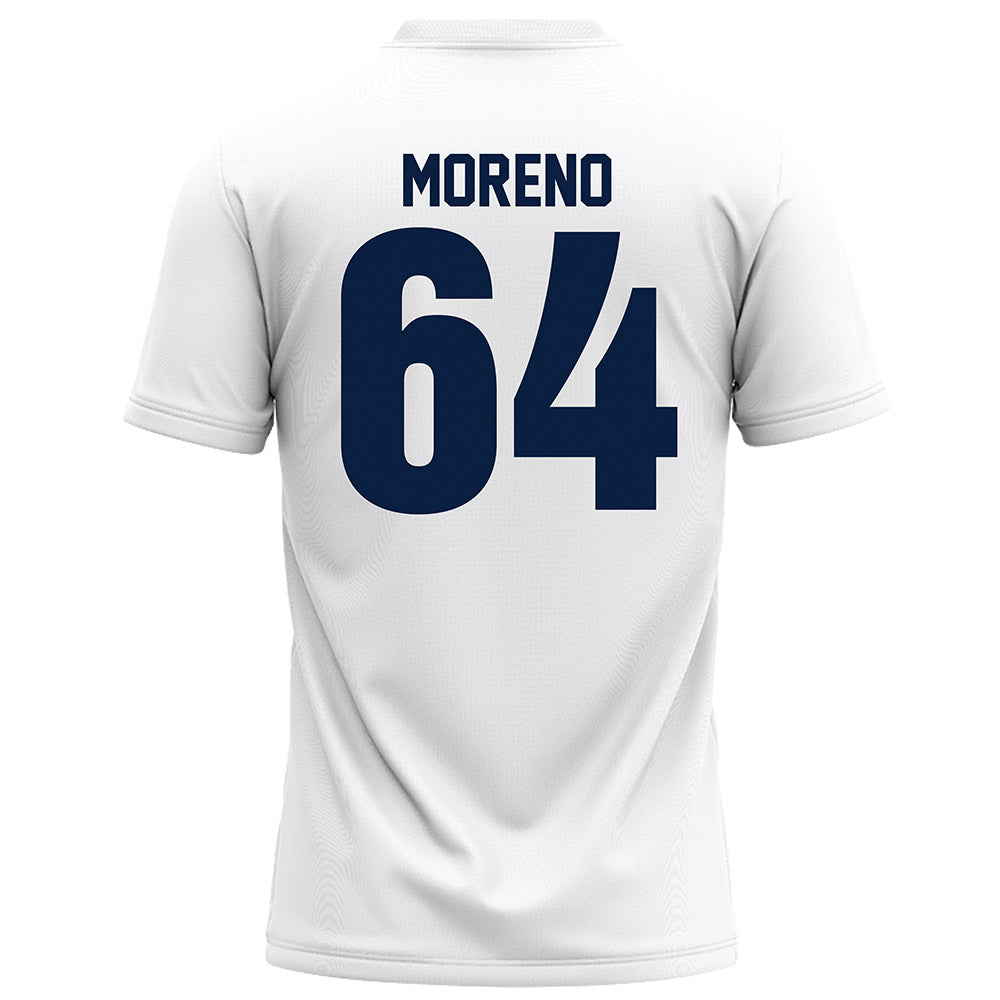 Monmouth - NCAA Football : Chris Moreno - White Football Jersey-1
