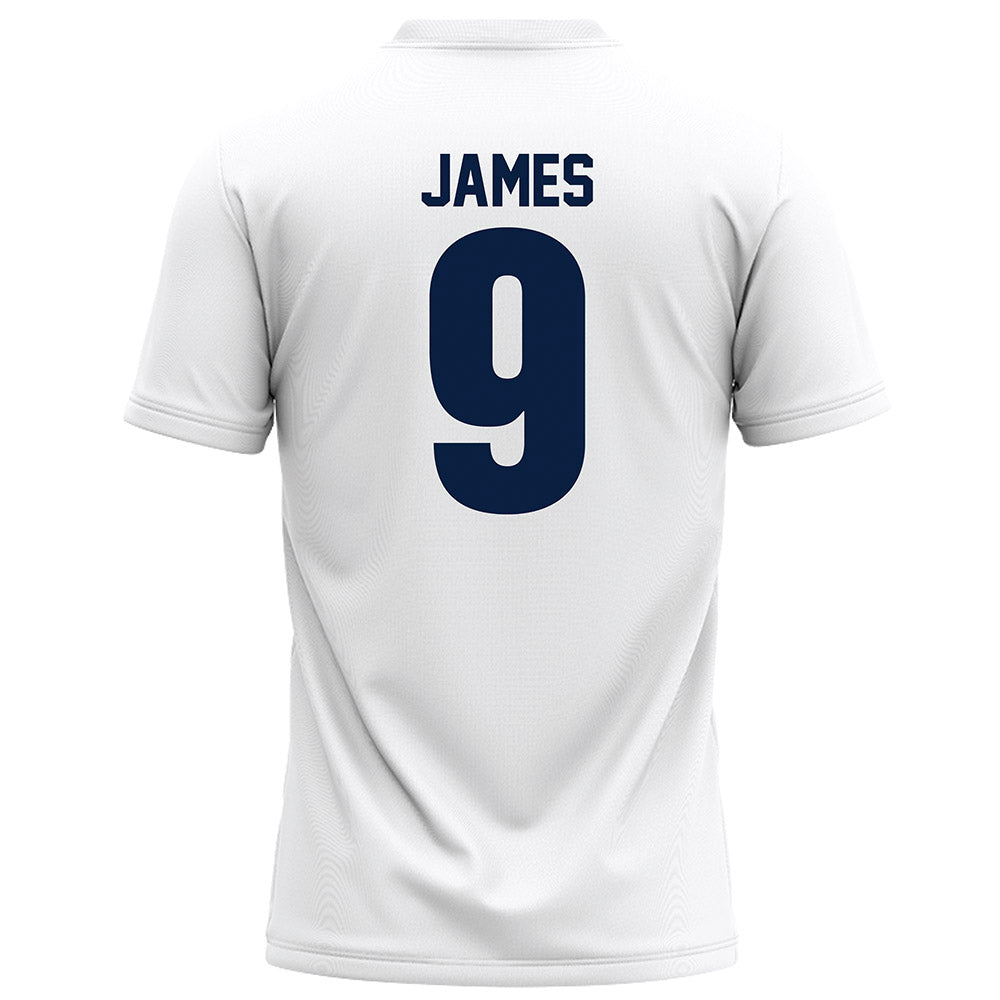 Monmouth - NCAA Football : Maxwell James - White Football Jersey