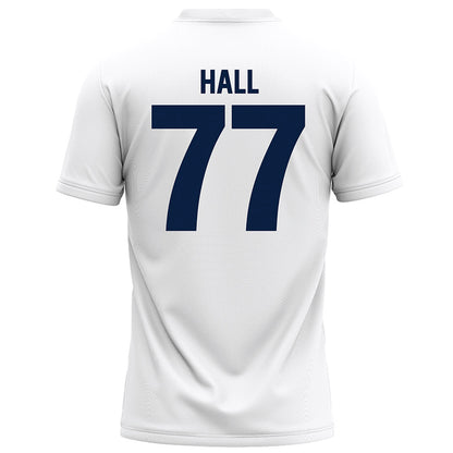 Monmouth - NCAA Football : Jordan Hall - White Football Jersey