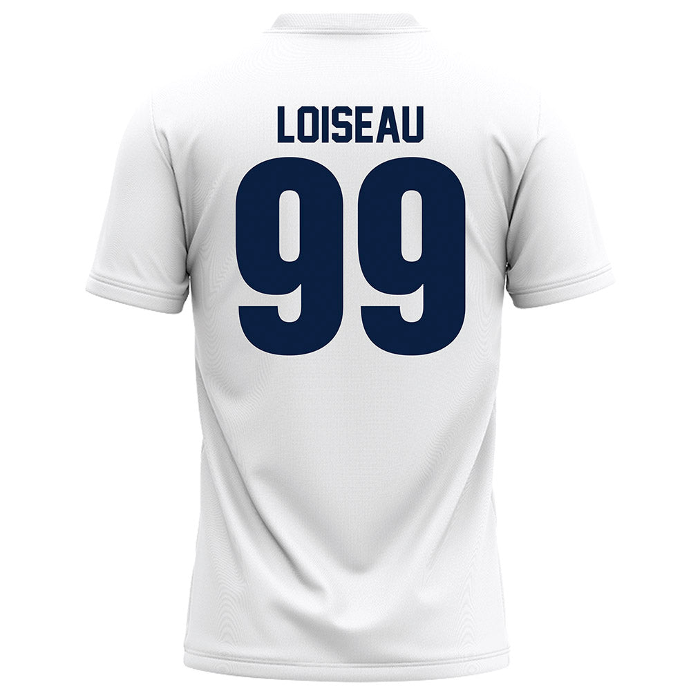 Monmouth - NCAA Football : Joseph Loiseau - White Football Jersey