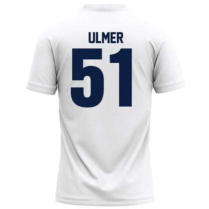 Monmouth - NCAA Football : Chris Ulmer - White Football Jersey-1