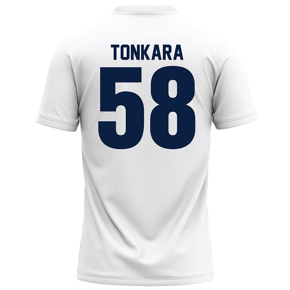 Monmouth - NCAA Football : Sheku Tonkara - White Football Jersey