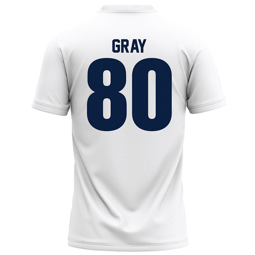 Monmouth - NCAA Football : Jordan Gray - White Football Jersey