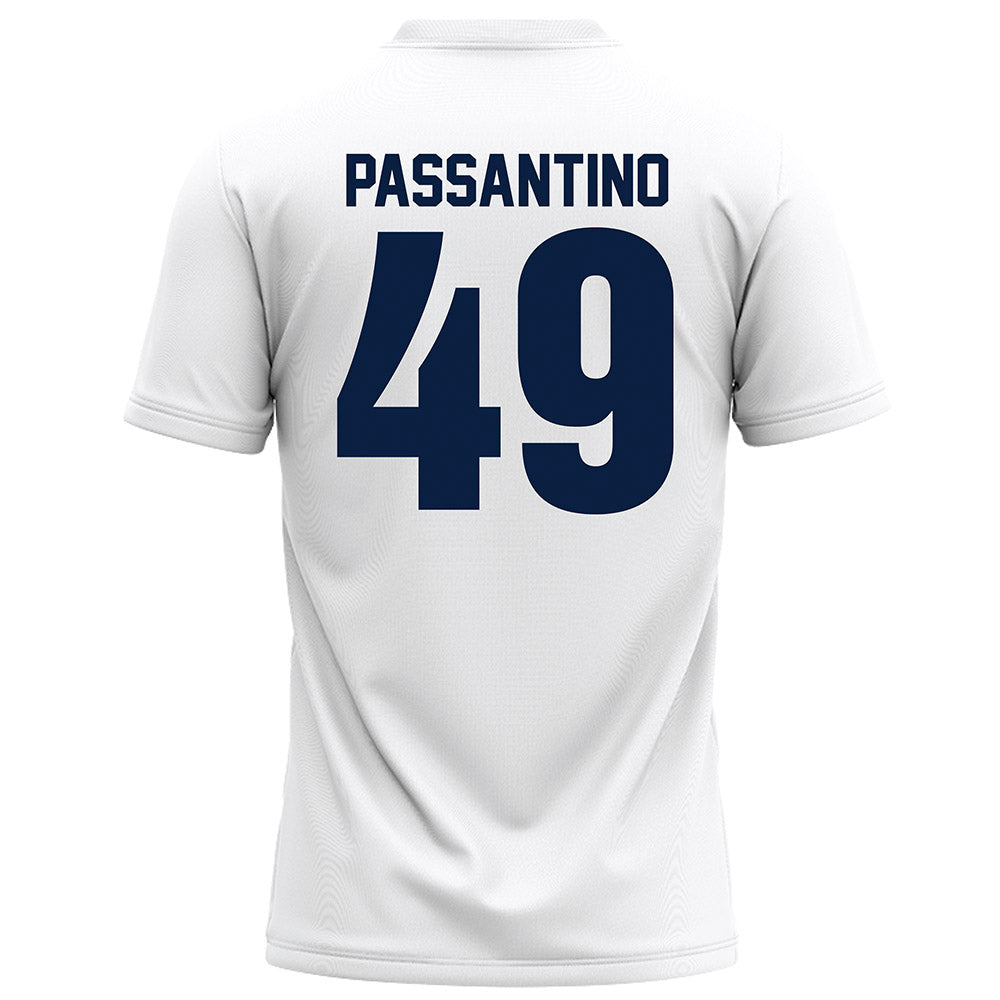 Monmouth - NCAA Football : Frankie Passantino - White Football Jersey