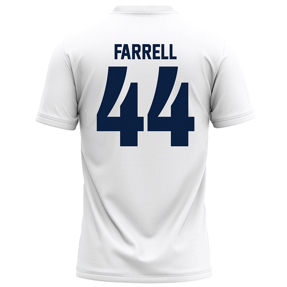 Monmouth - NCAA Football : Connor Farrell - White Football Jersey