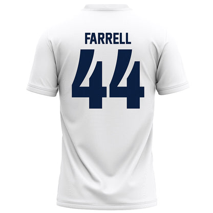 Monmouth - NCAA Football : Connor Farrell - White Football Jersey