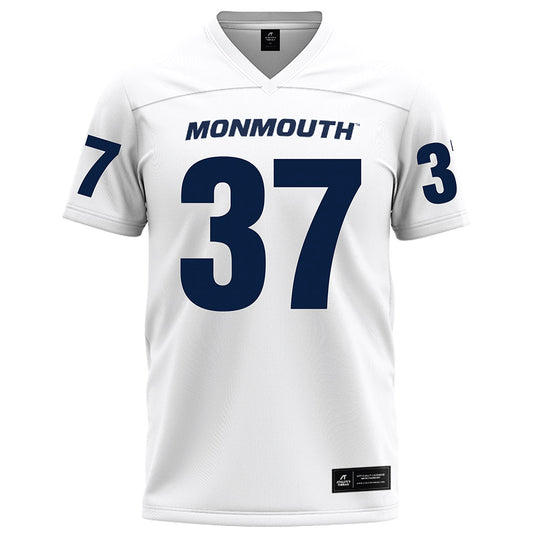 Monmouth - NCAA Football : Kadeem McKnight - White Football Jersey