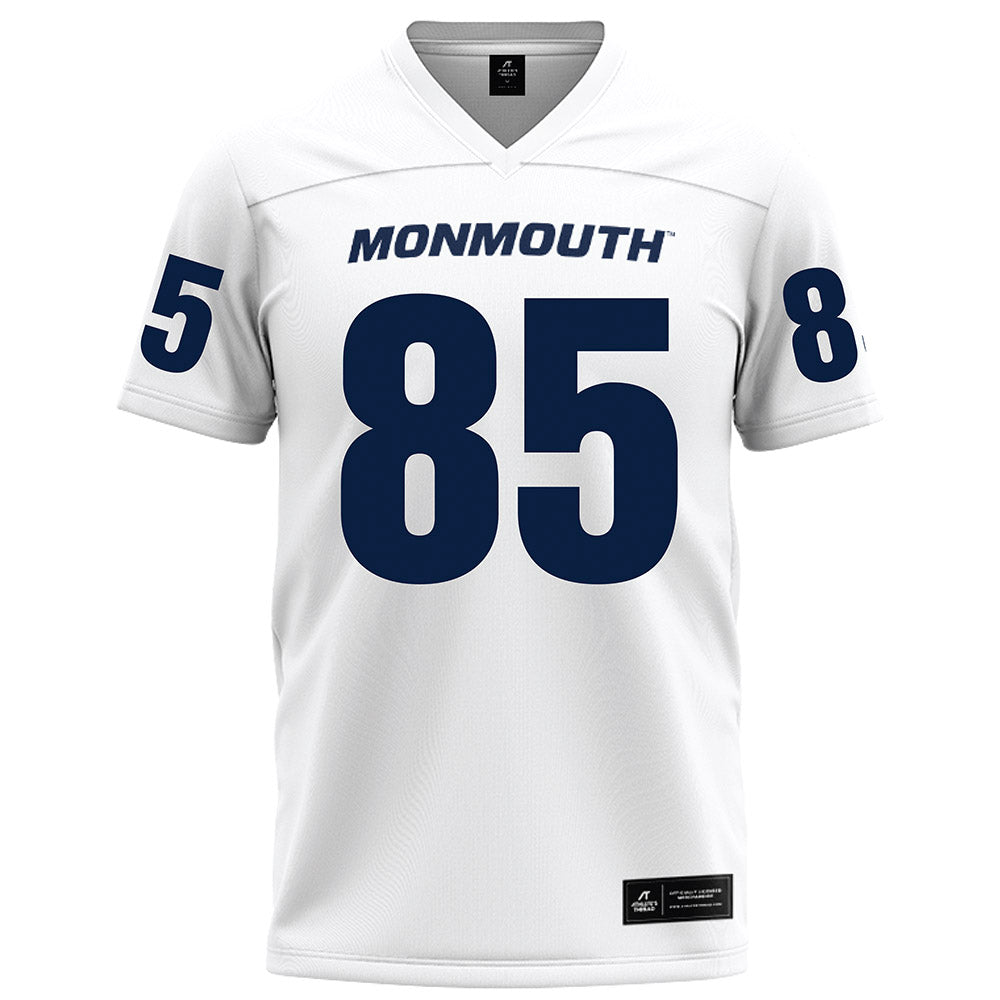 Monmouth - NCAA Football : Arturo Johnson Jr. - White Football Jersey-0