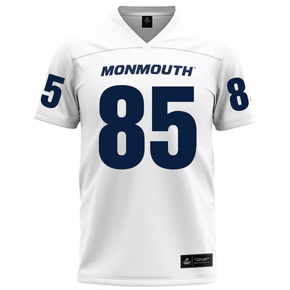 Monmouth - NCAA Football : Arturo Johnson Jr. - White Football Jersey-0