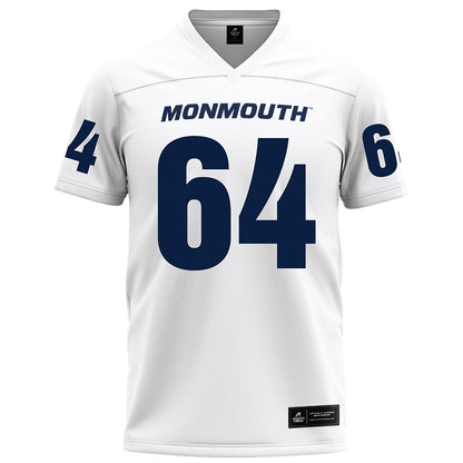 Monmouth - NCAA Football : Chris Moreno - White Football Jersey-0