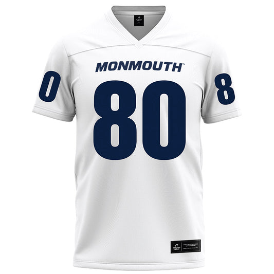 Monmouth - NCAA Football : Jordan Gray - White Football Jersey