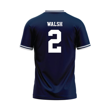 Monmouth - NCAA Baseball : Chris Walsh - Blue Jersey-1