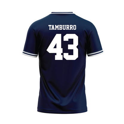 Monmouth - NCAA Baseball : Nick Tamburro - Blue Jersey-1