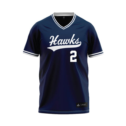 Monmouth - NCAA Baseball : Chris Walsh - Blue Jersey-0
