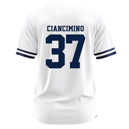 Monmouth - NCAA Baseball : Joey Ciancimino - White Jersey