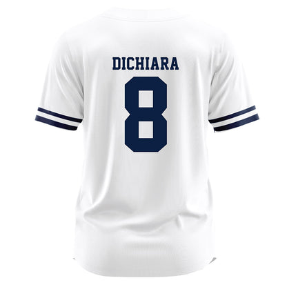 Monmouth - NCAA Baseball : Tony DiChiara - White Jersey-1