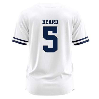 Monmouth - NCAA Baseball : Austin Beard - White Jersey-1