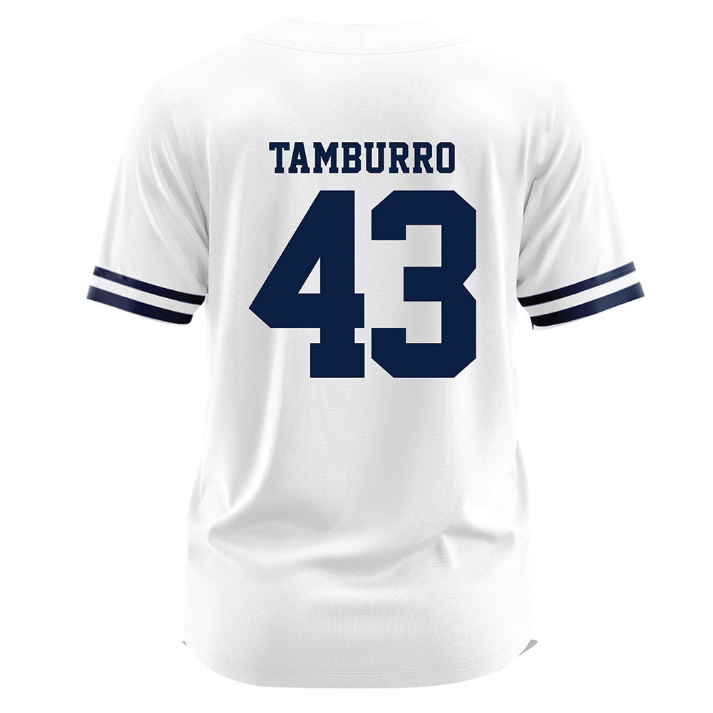 Monmouth - NCAA Baseball : Nick Tamburro - White Jersey-1