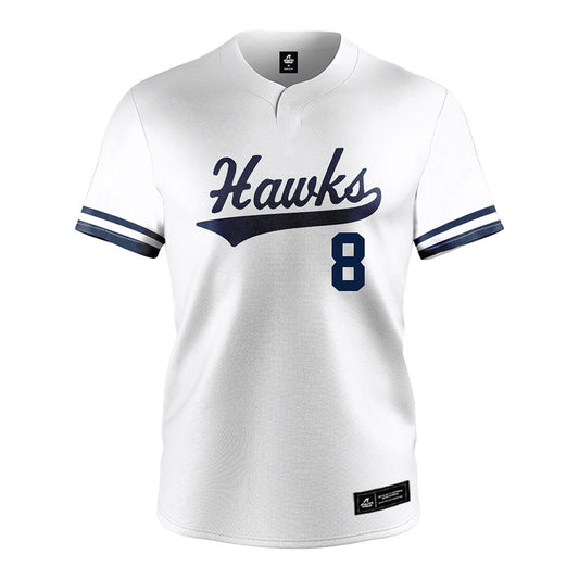 Monmouth - NCAA Baseball : Tony DiChiara - White Jersey-0