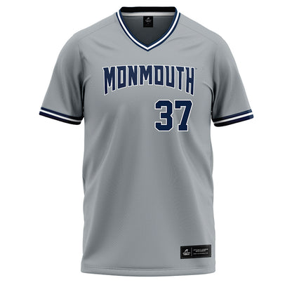 Monmouth - NCAA Baseball : Joey Ciancimino - Grey Baseball Jersey