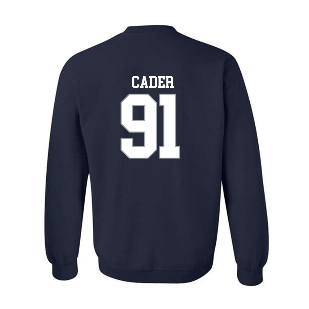 Monmouth - NCAA Football : Thomas Cader - Replica Shersey Crewneck Sweatshirt-1