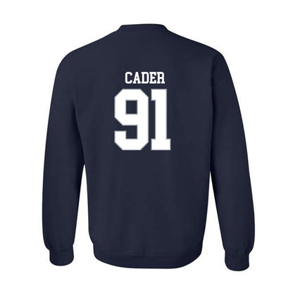Monmouth - NCAA Football : Thomas Cader - Replica Shersey Crewneck Sweatshirt-1