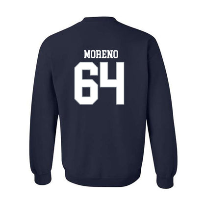 Monmouth - NCAA Football : Chris Moreno - Replica Shersey Crewneck Sweatshirt-1