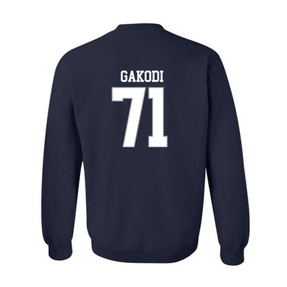 Monmouth - NCAA Football : Moses Gakodi - Replica Shersey Crewneck Sweatshirt-1