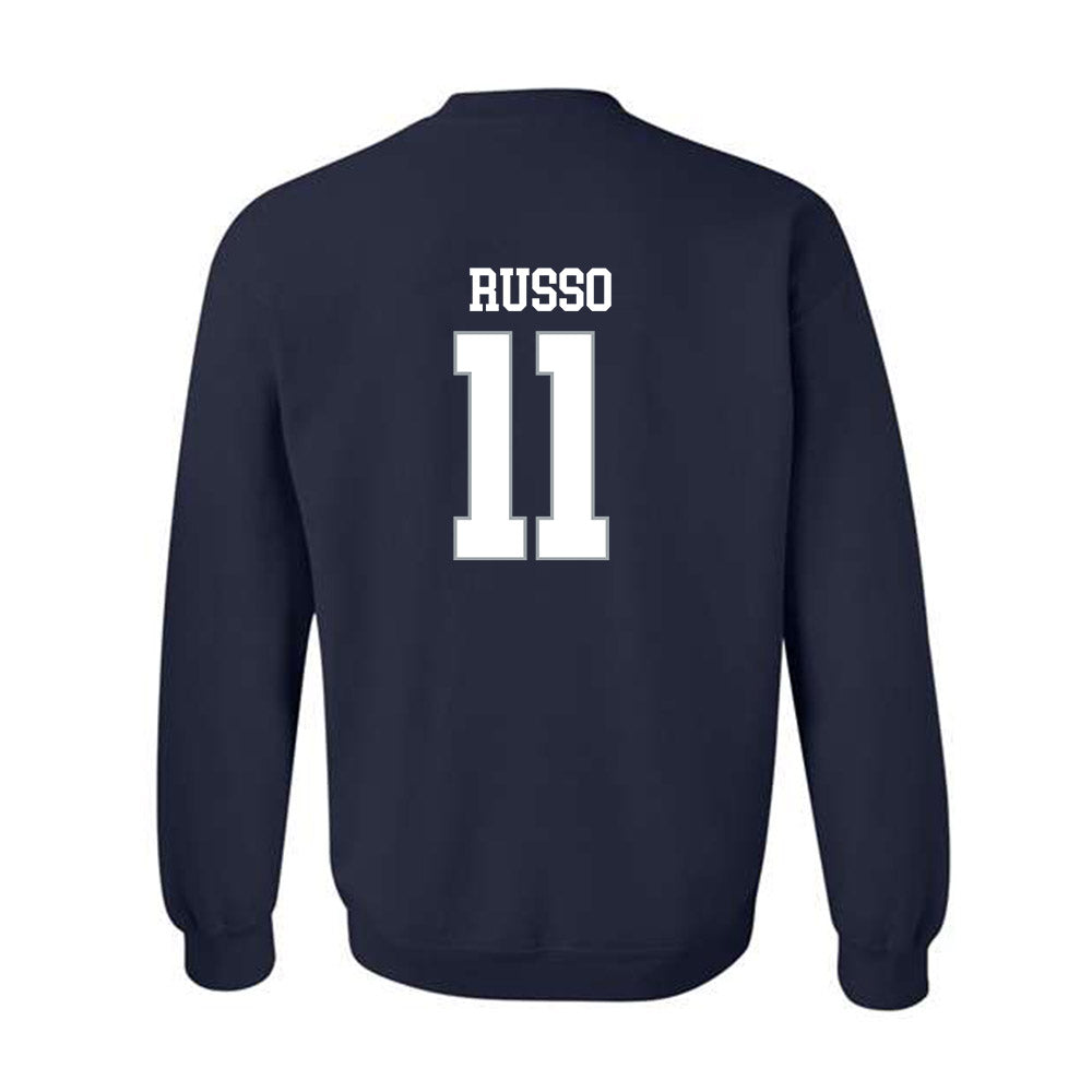 Monmouth - NCAA Football : Ryan Russo - Replica Shersey Crewneck Sweatshirt-1
