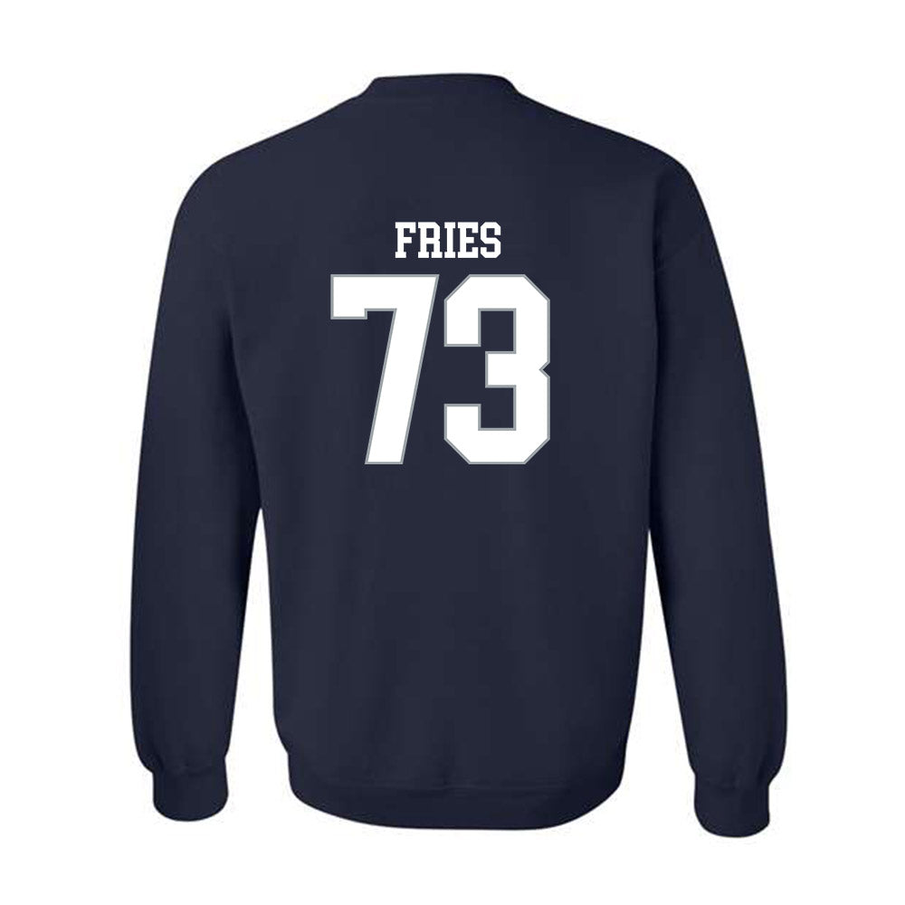 Monmouth - NCAA Football : Matthew Fries - Replica Shersey Crewneck Sweatshirt-1