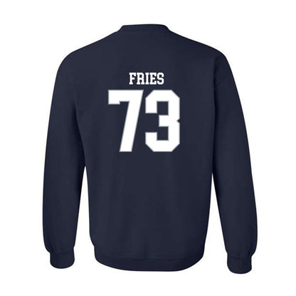 Monmouth - NCAA Football : Matthew Fries - Replica Shersey Crewneck Sweatshirt-1