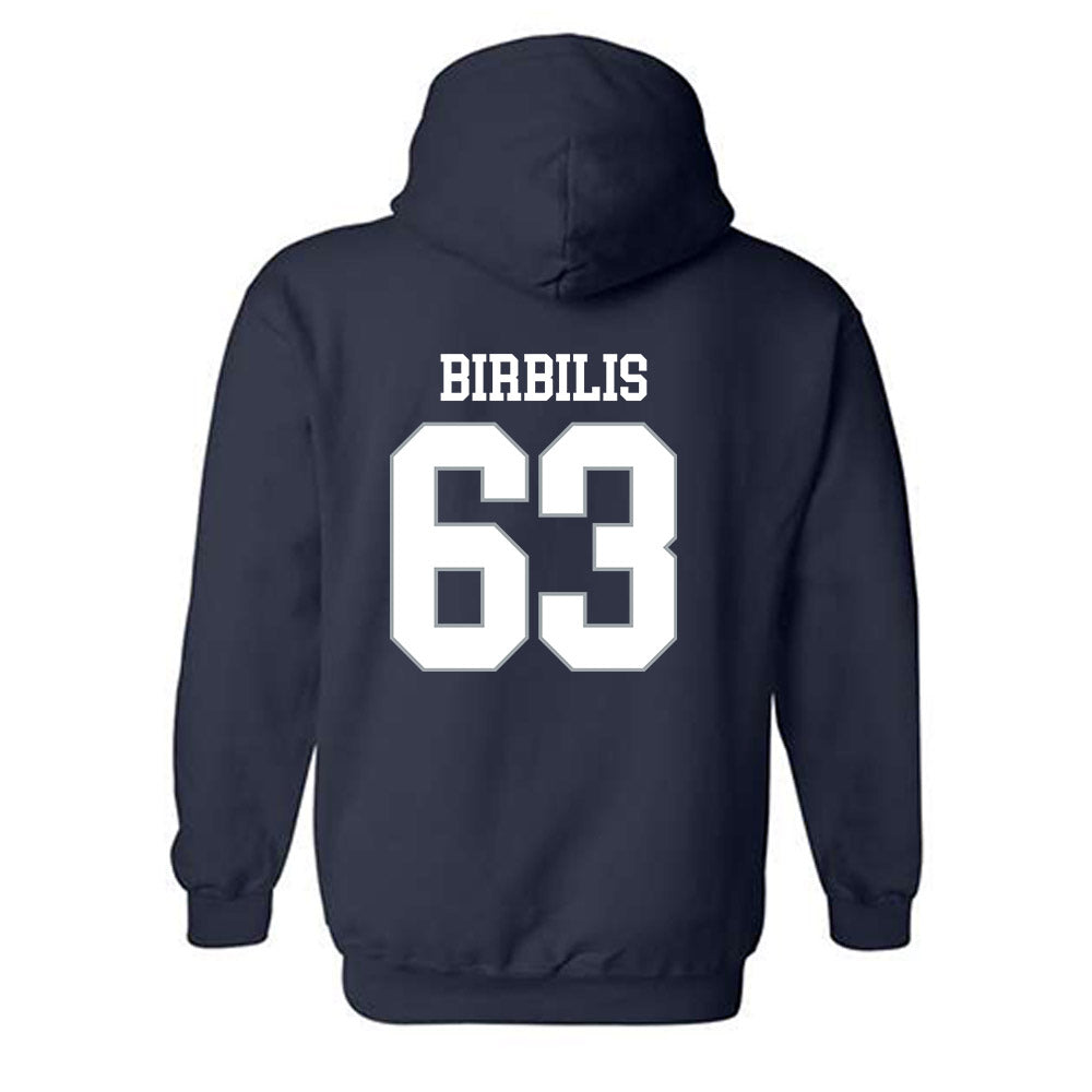 Monmouth - NCAA Football : Blake Birbilis - Replica Shersey Hooded Sweatshirt-1