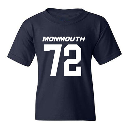 Monmouth - NCAA Football : Shalik Hubbard - Replica Shersey Youth T-Shirt-0