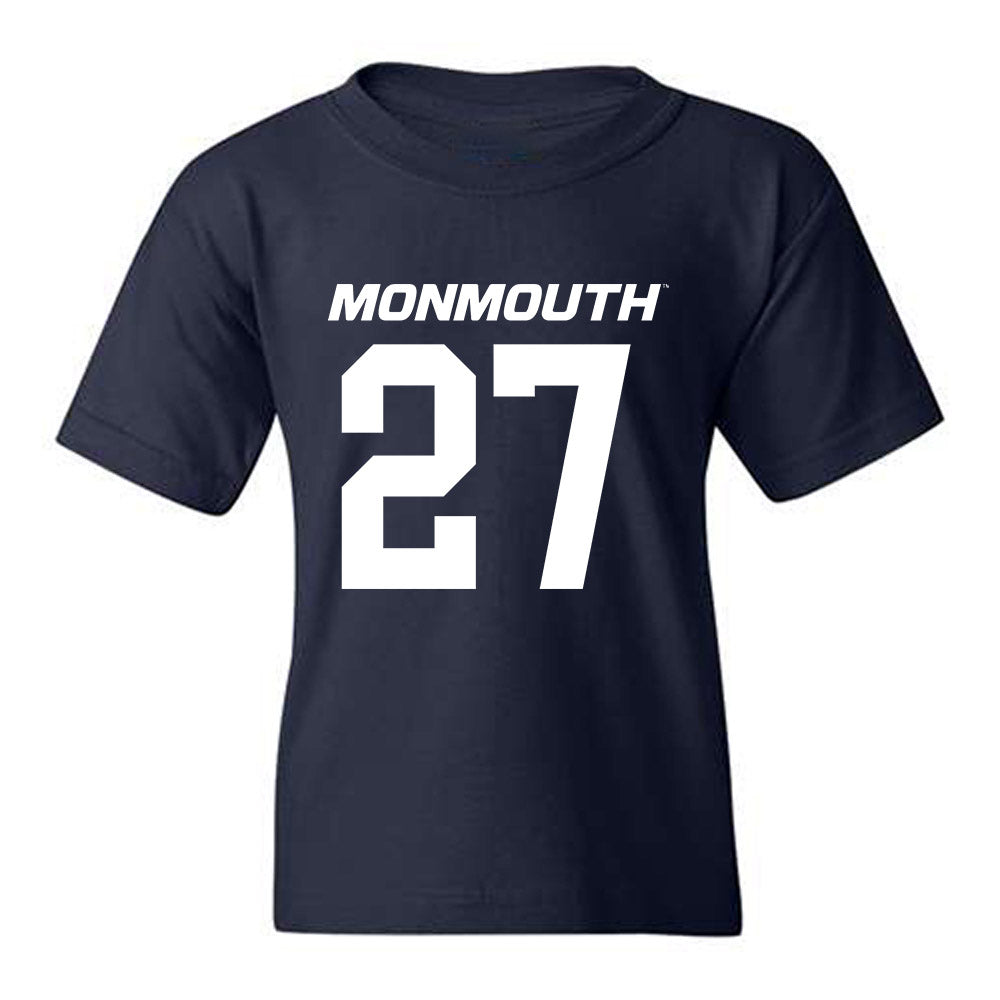 Monmouth - NCAA Football : Spencer Kishbaugh - Replica Shersey Youth T-Shirt-0