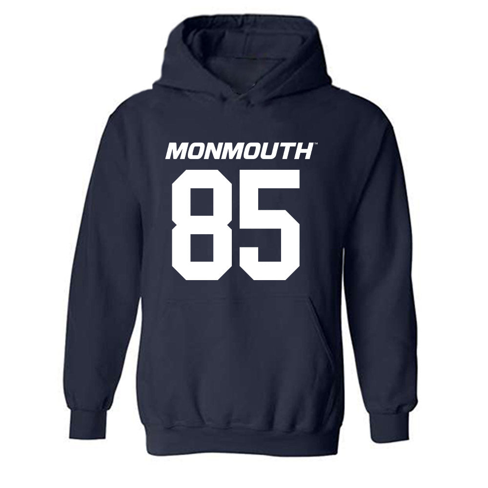 Monmouth - NCAA Football : Arturo Johnson Jr. - Replica Shersey Hooded Sweatshirt-0