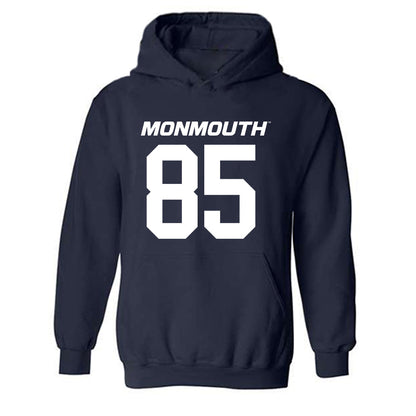 Monmouth - NCAA Football : Arturo Johnson Jr. - Replica Shersey Hooded Sweatshirt-0